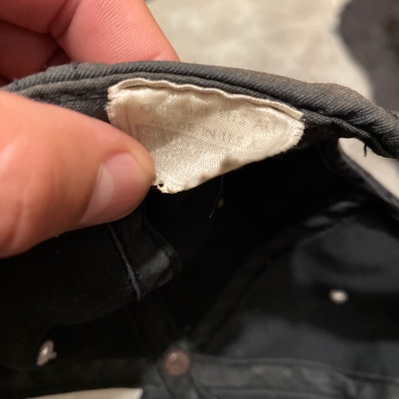 VINTAGE Los Angeles Raiders Hat Cap Snapback Young An Black Mens Drew Pearson - Picture 6 of 7